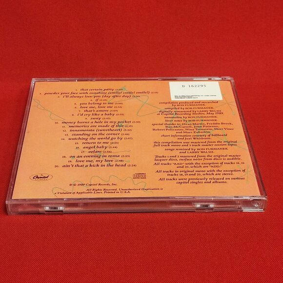 Dean Martin Collectors Series CD 1989 - Picture 4 of 8